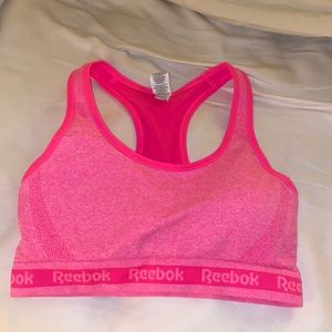 NEW Reebok Hot Pink Sports Bra